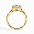 Load image into Gallery viewer, 1ct Radiant F- VS Diamond Halo Engagement Ring
