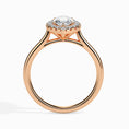 Load image into Gallery viewer, 1ct Marquise F- VS Diamond Halo Engagement Ring
