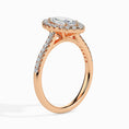 Load image into Gallery viewer, 1ct Marquise F- VS Diamond Halo & Pave Engagement Ring
