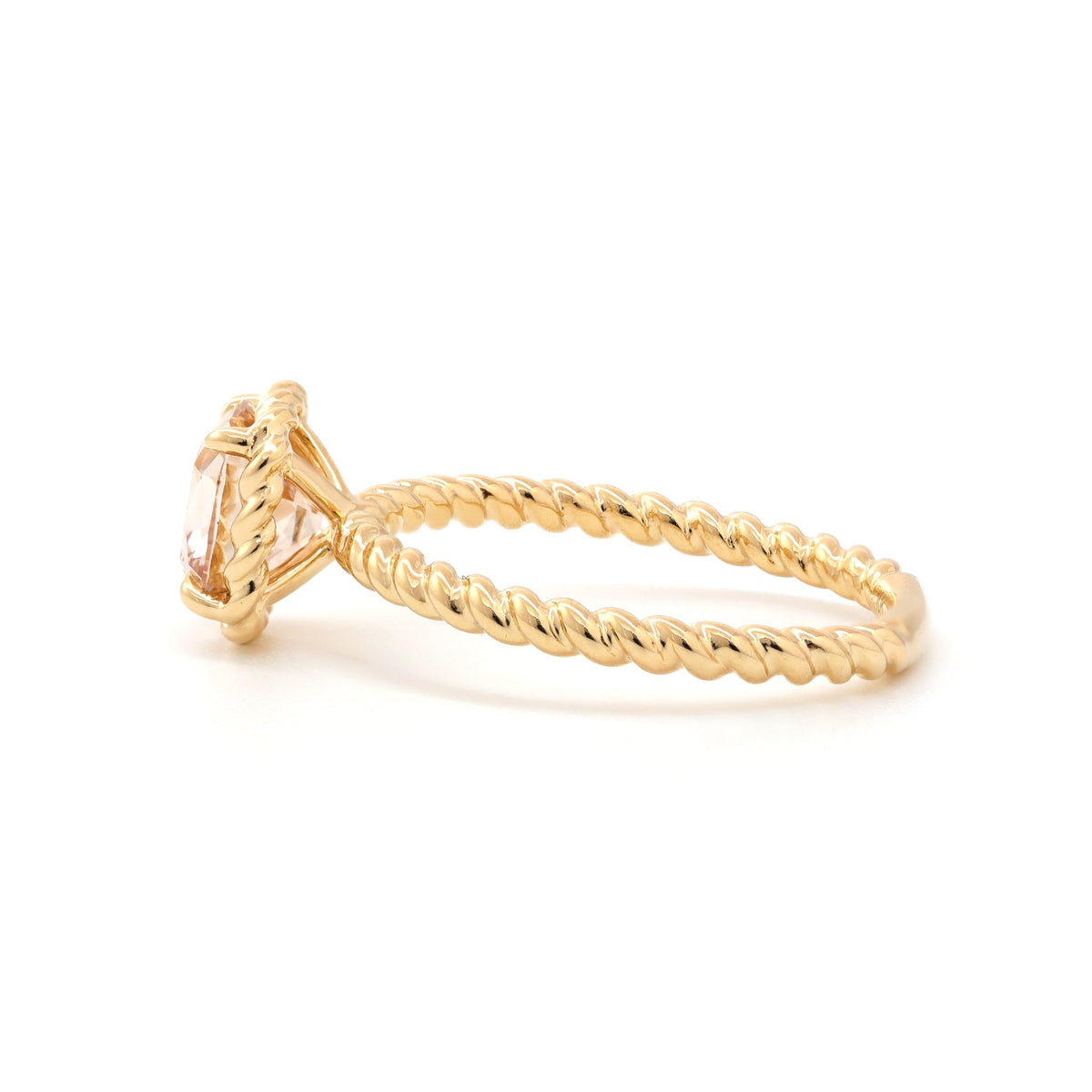 Solitaire Cathedral- 1.8 CT Cushion Lab Grown Diamond Wedding Band