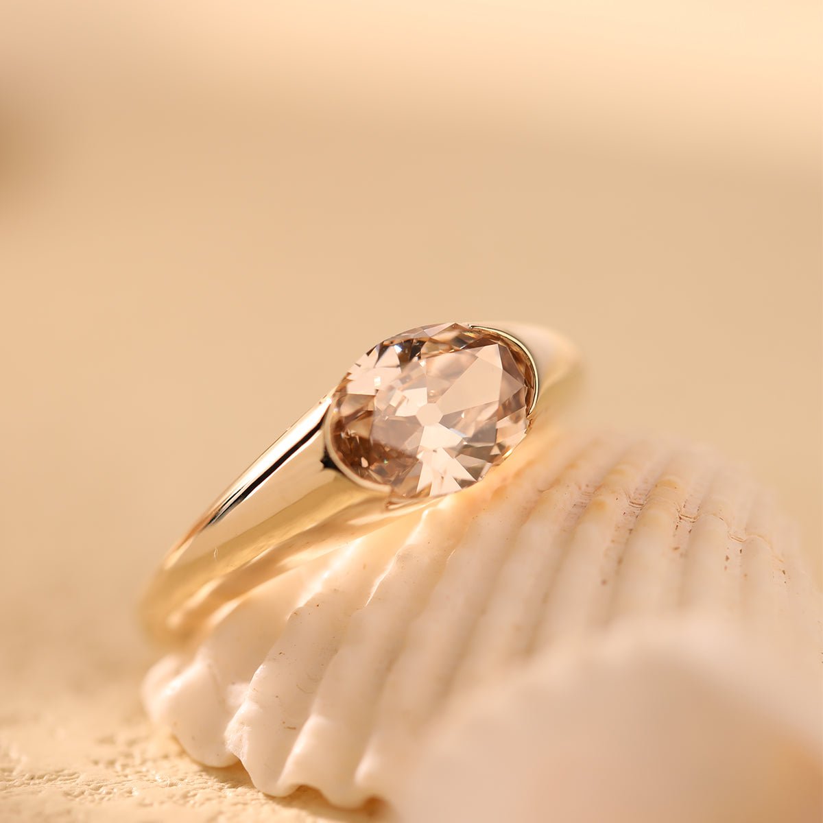 Solitaire Cathedral- 1.8 CT Cushion Lab Grown Diamond Wedding Band