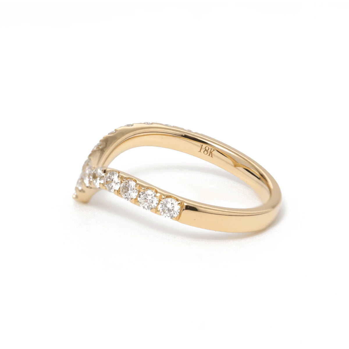 Solitaire Cathedral- 1.8 CT Cushion Lab Grown Diamond Wedding Band