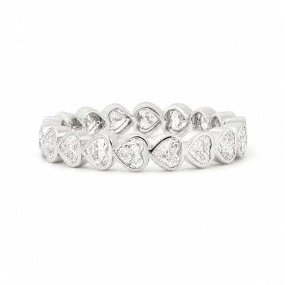 Solitaire Cathedral- 1.8 CT Cushion Lab Grown Diamond Wedding Band