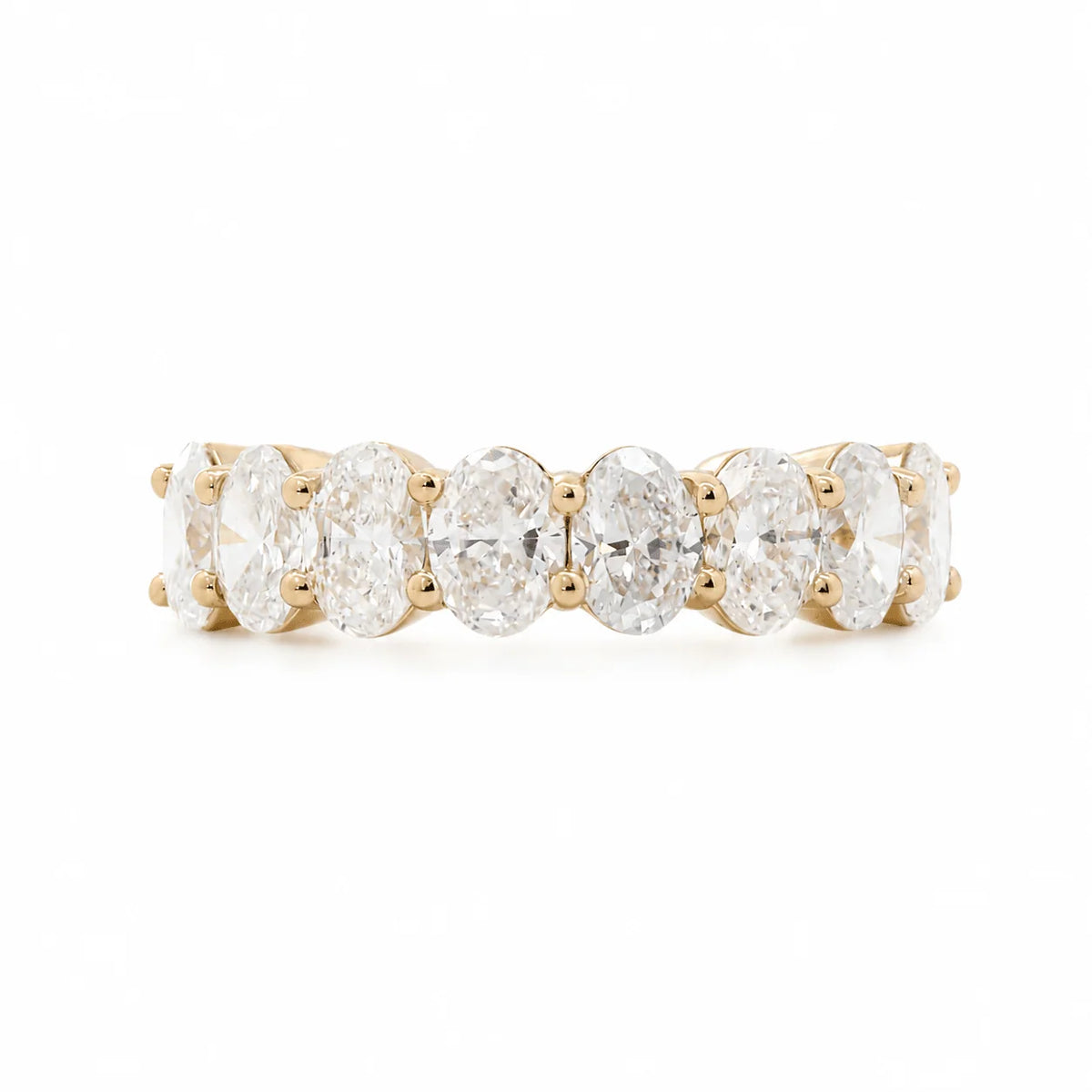 Solitaire Cathedral- 1.8 CT Cushion Lab Grown Diamond Wedding Band