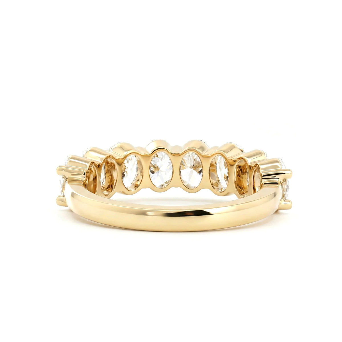 Solitaire Cathedral- 1.8 CT Cushion Lab Grown Diamond Wedding Band