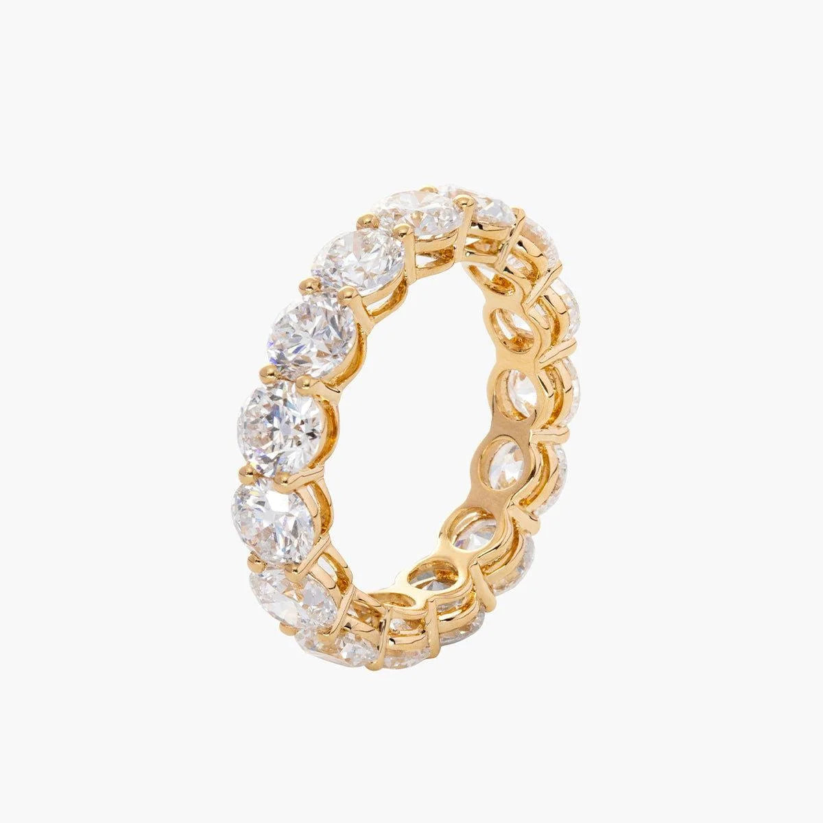 Solitaire Cathedral- 1.8 CT Cushion Lab Grown Diamond Wedding Band