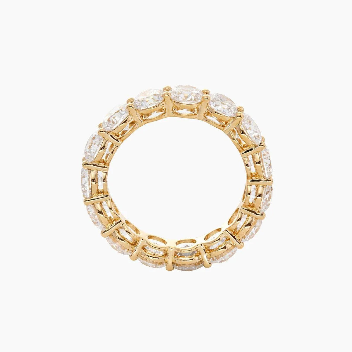 Solitaire Cathedral- 1.8 CT Cushion Lab Grown Diamond Wedding Band