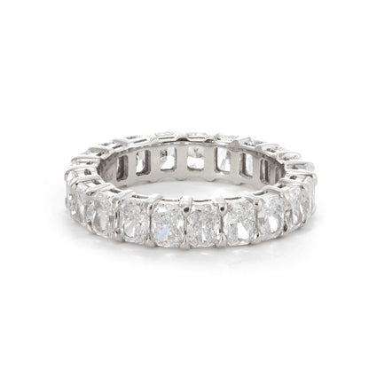 Solitaire Cathedral- 1.8 CT Cushion Lab Grown Diamond Wedding Band
