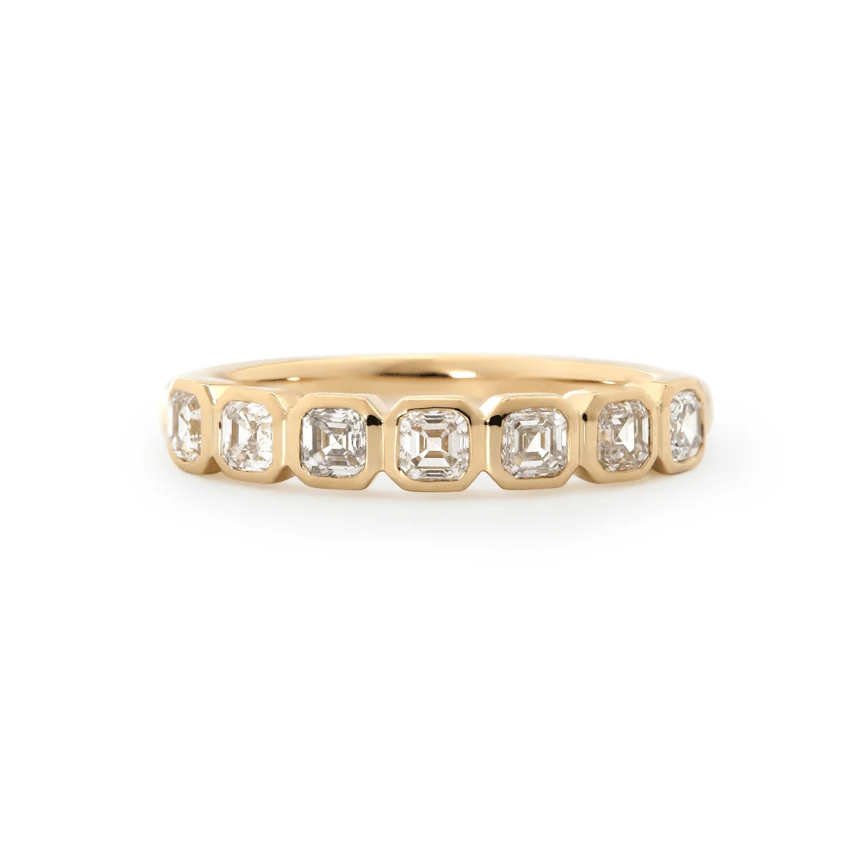 Solitaire Cathedral- 1.8 CT Cushion Lab Grown Diamond Wedding Band