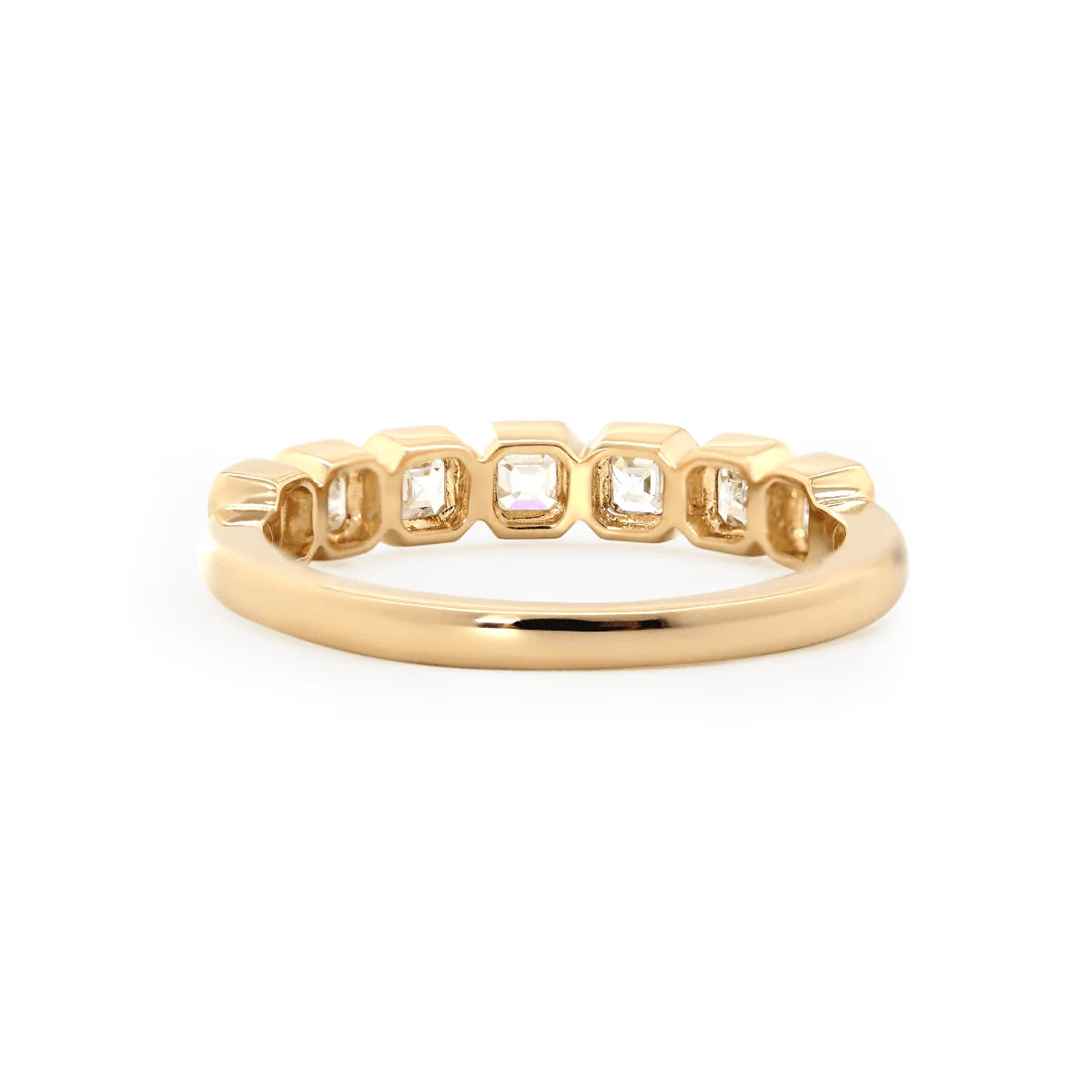 Solitaire Cathedral- 1.8 CT Cushion Lab Grown Diamond Wedding Band