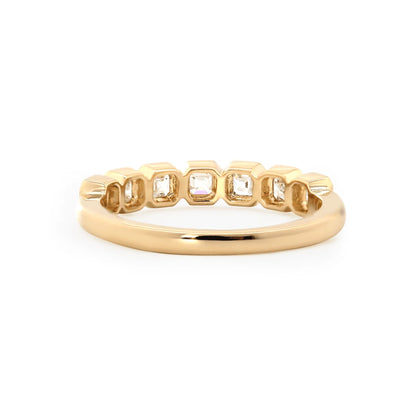 Solitaire Cathedral- 1.8 CT Cushion Lab Grown Diamond Wedding Band