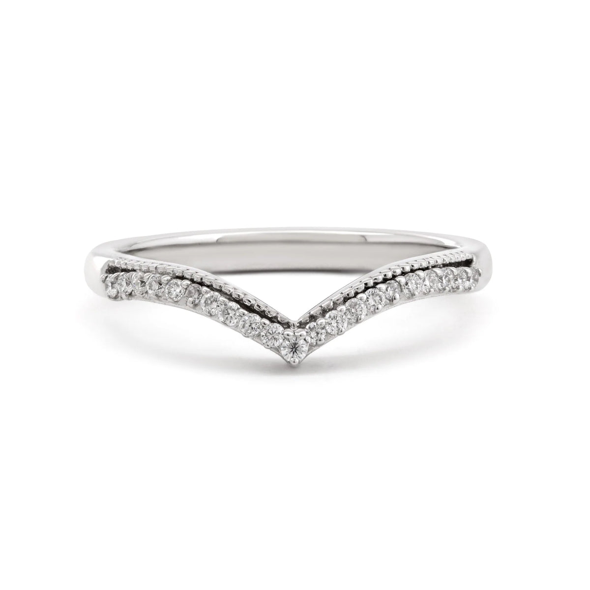 Solitaire Cathedral- 1.8 CT Cushion Lab Grown Diamond Wedding Band