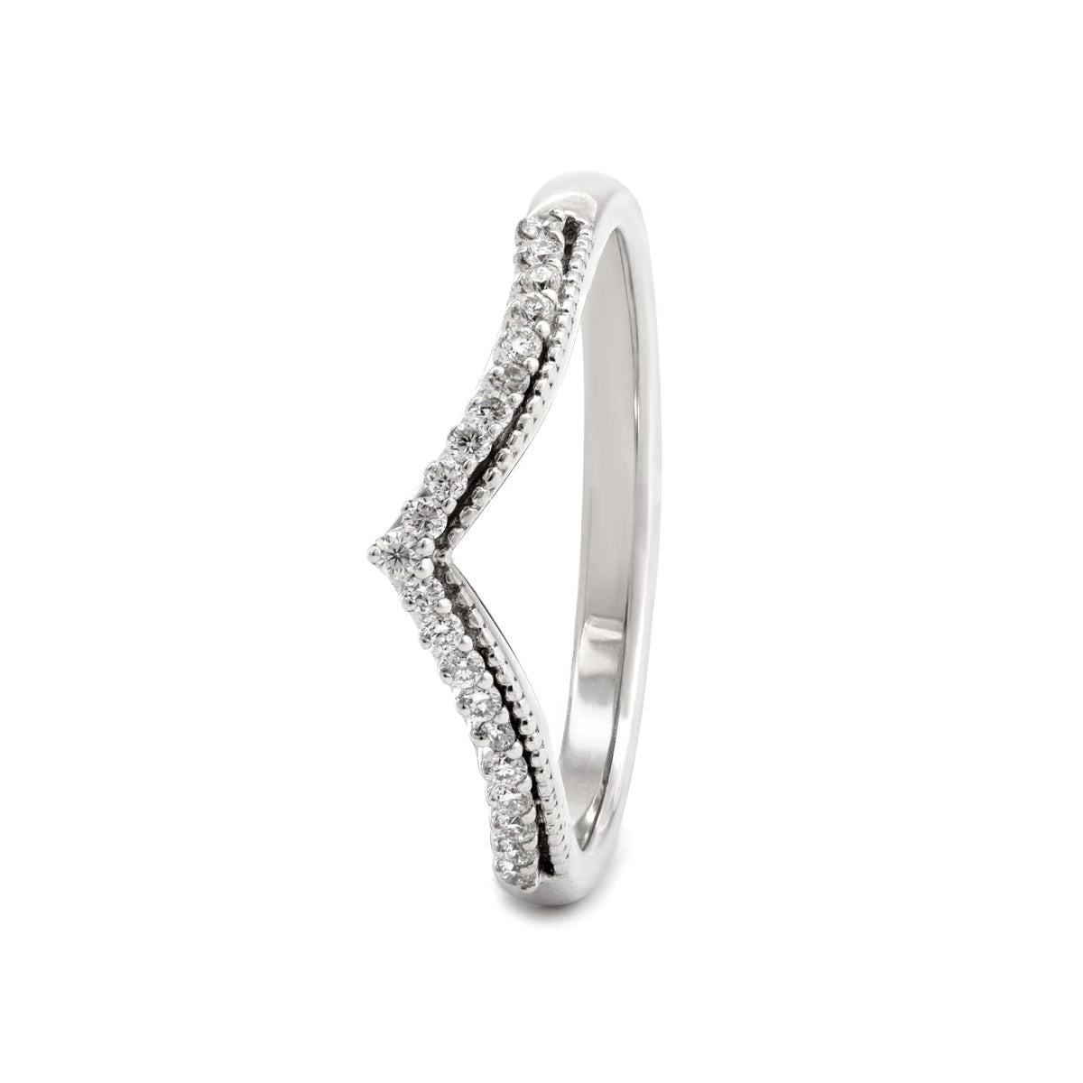 Solitaire Cathedral- 1.8 CT Cushion Lab Grown Diamond Wedding Band