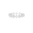 Load image into Gallery viewer, Radiant 0.20 TCW Round Lab-Grown Diamond Floral Eternity Band
