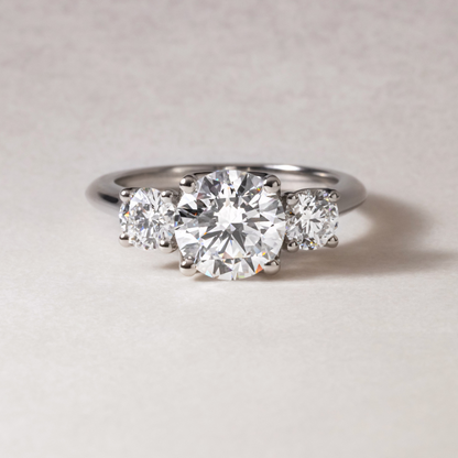 Solitaire-Oval Lab Grown Diamond Engagement Ring