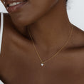 Load image into Gallery viewer, 0.30 TCW Round Lab-Grown Diamond Trio Necklace in Gold
