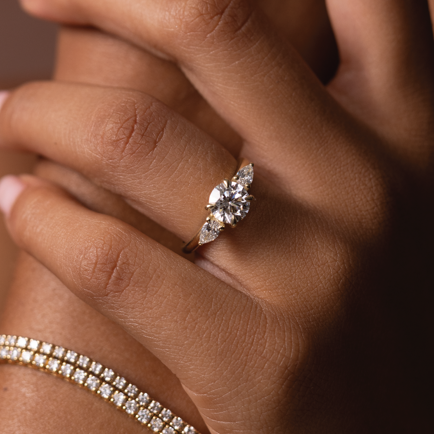 Solitaire-Oval Lab Grown Diamond Engagement Ring