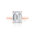 Load image into Gallery viewer, 1.20 CT Emerald Cut Lab-Created Diamond Solitaire Ring
