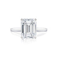 Load image into Gallery viewer, 1.50 CT Emerald Lab Grown Diamond Solitaire Engagement Ring
