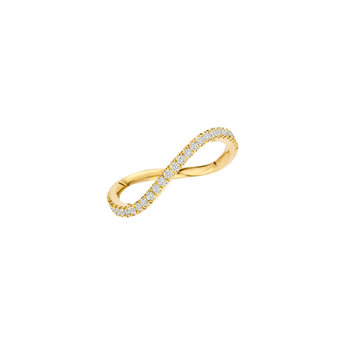 Flow pave band Jackie Packshot YG 2000x2000 crop center