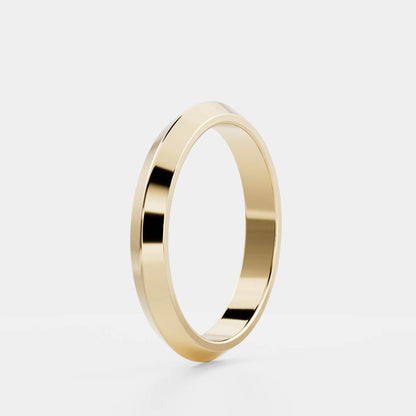Knife Edge- Wedding Band