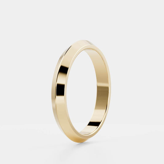 Knife Edge- Wedding Band