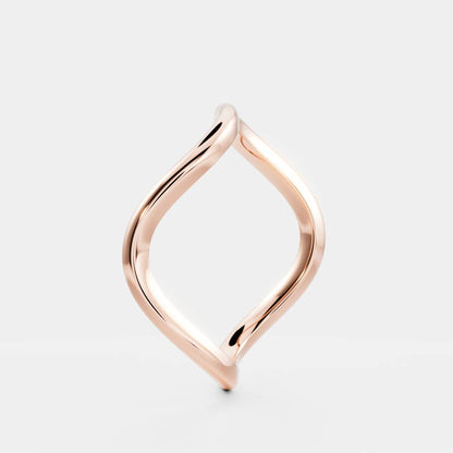 Curved Wedding Band