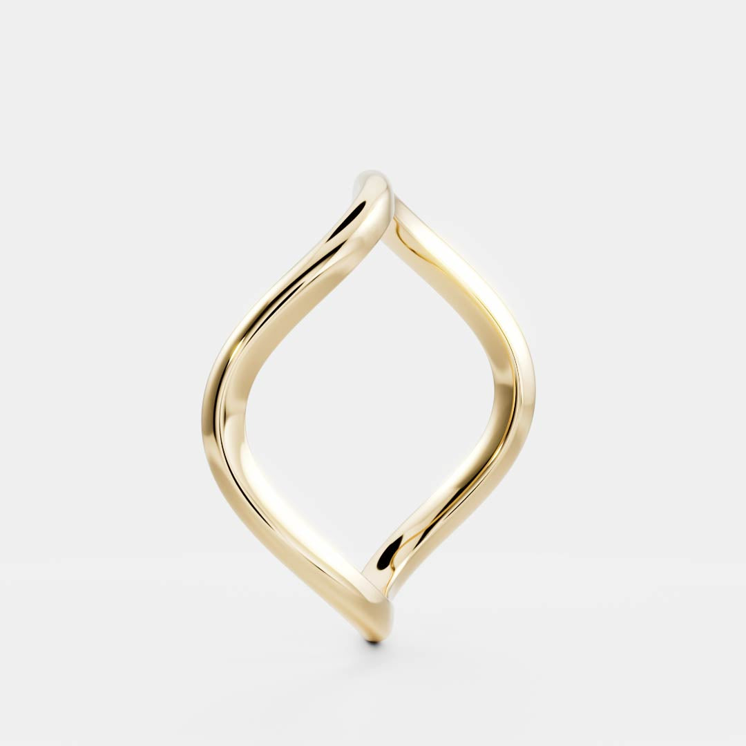 Curved Wedding Band