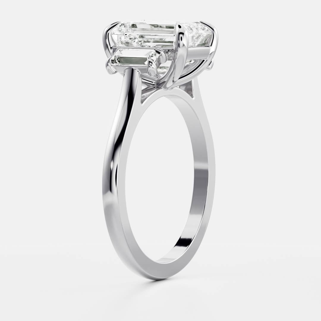Solitaire-Oval Lab Grown Diamond Engagement Ring