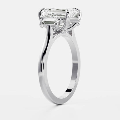 Solitaire-Oval Lab Grown Diamond Engagement Ring