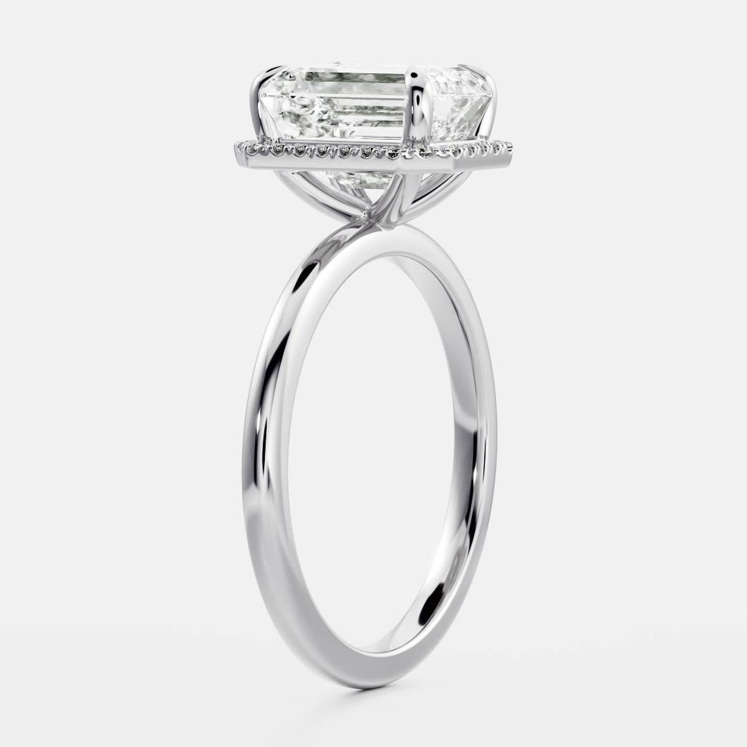 Solitaire-Oval Lab Grown Diamond Engagement Ring