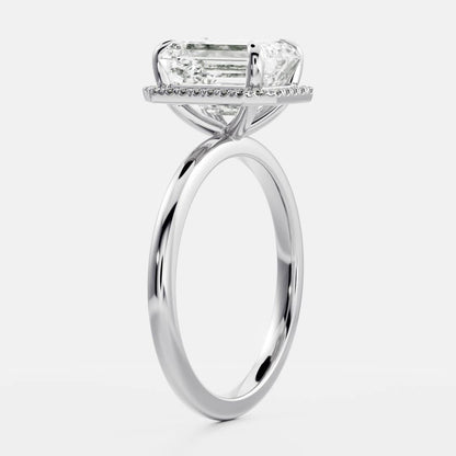 Solitaire-Oval Lab Grown Diamond Engagement Ring