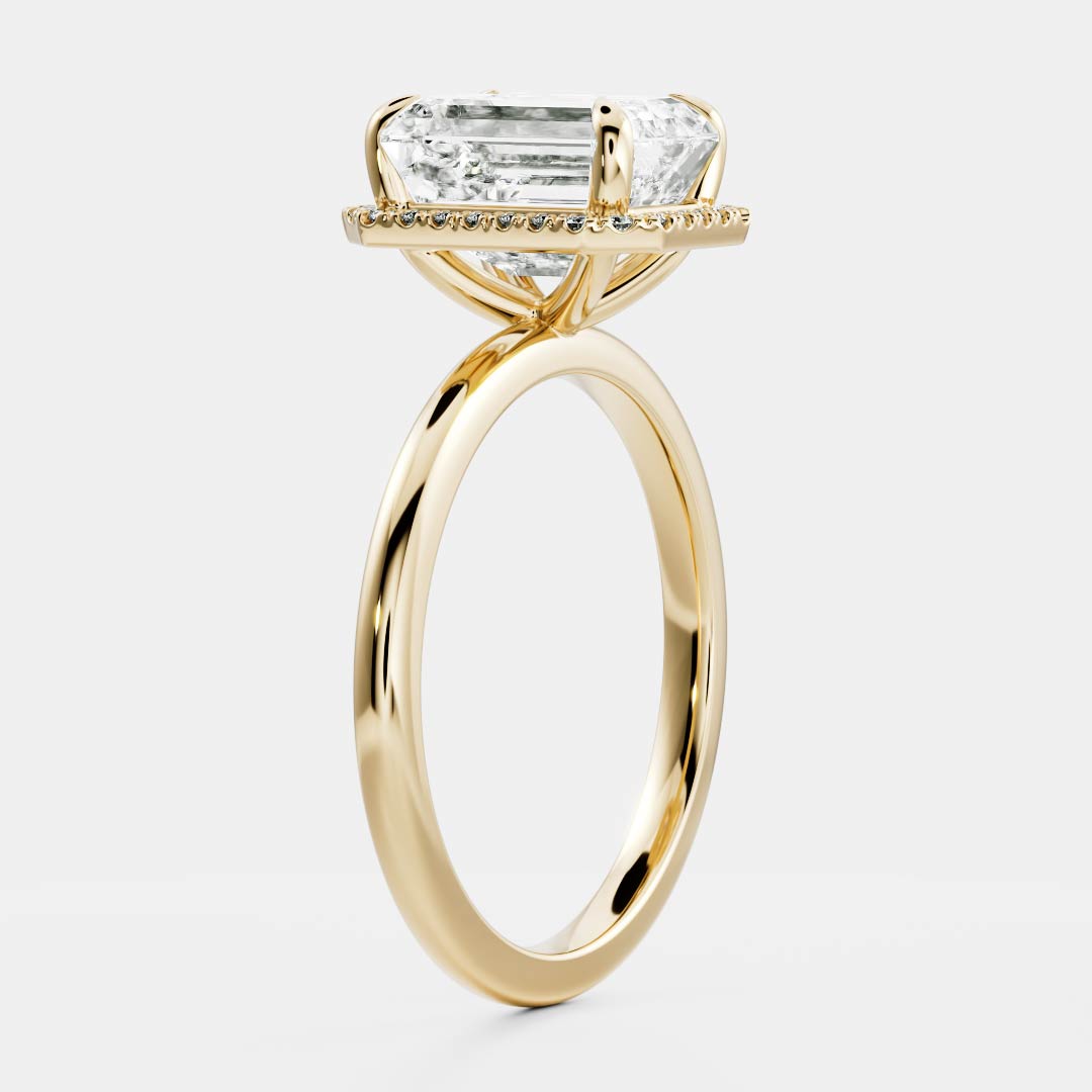 Solitaire-Oval Lab Grown Diamond Engagement Ring