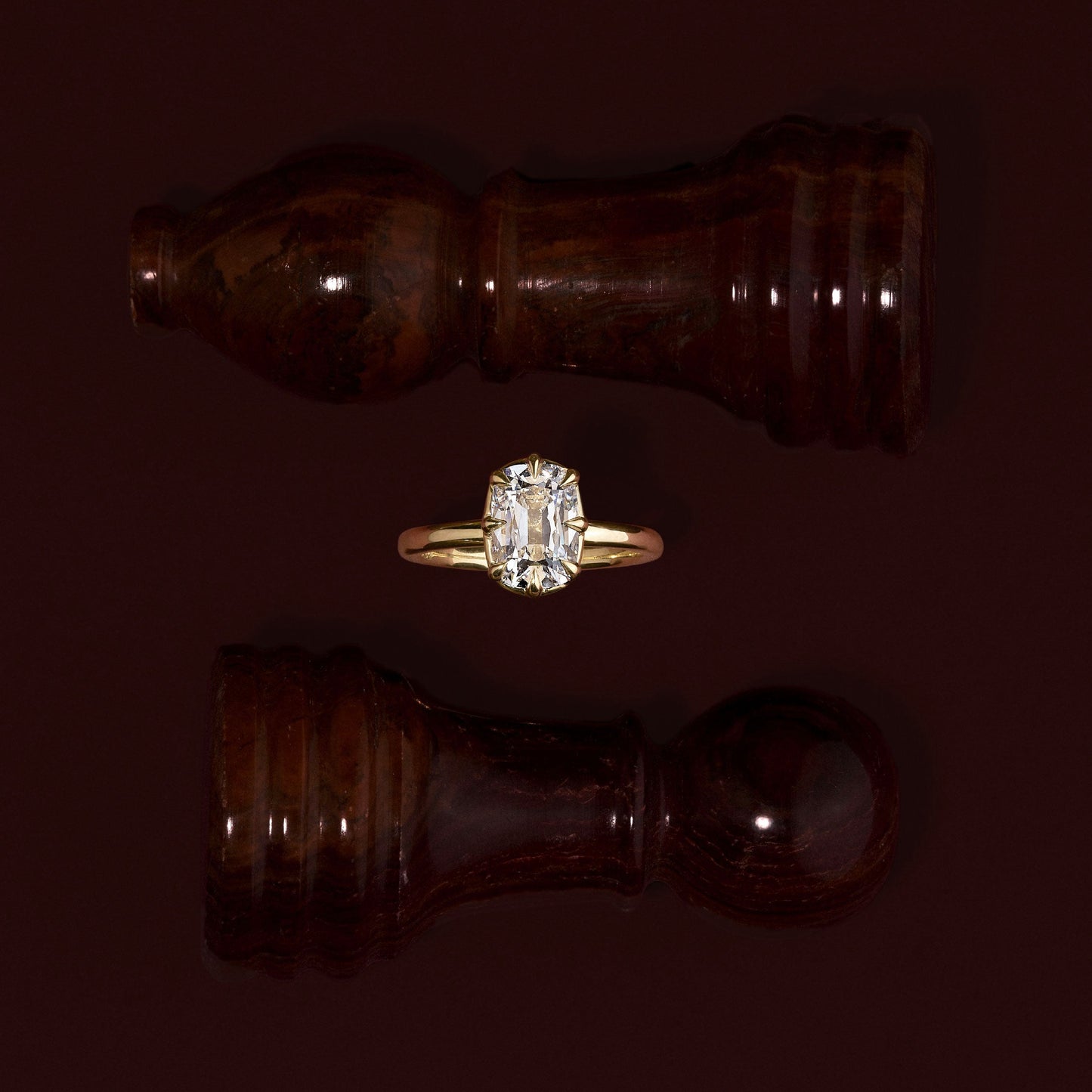 Solitaire-Oval Lab Grown Diamond Engagement Ring