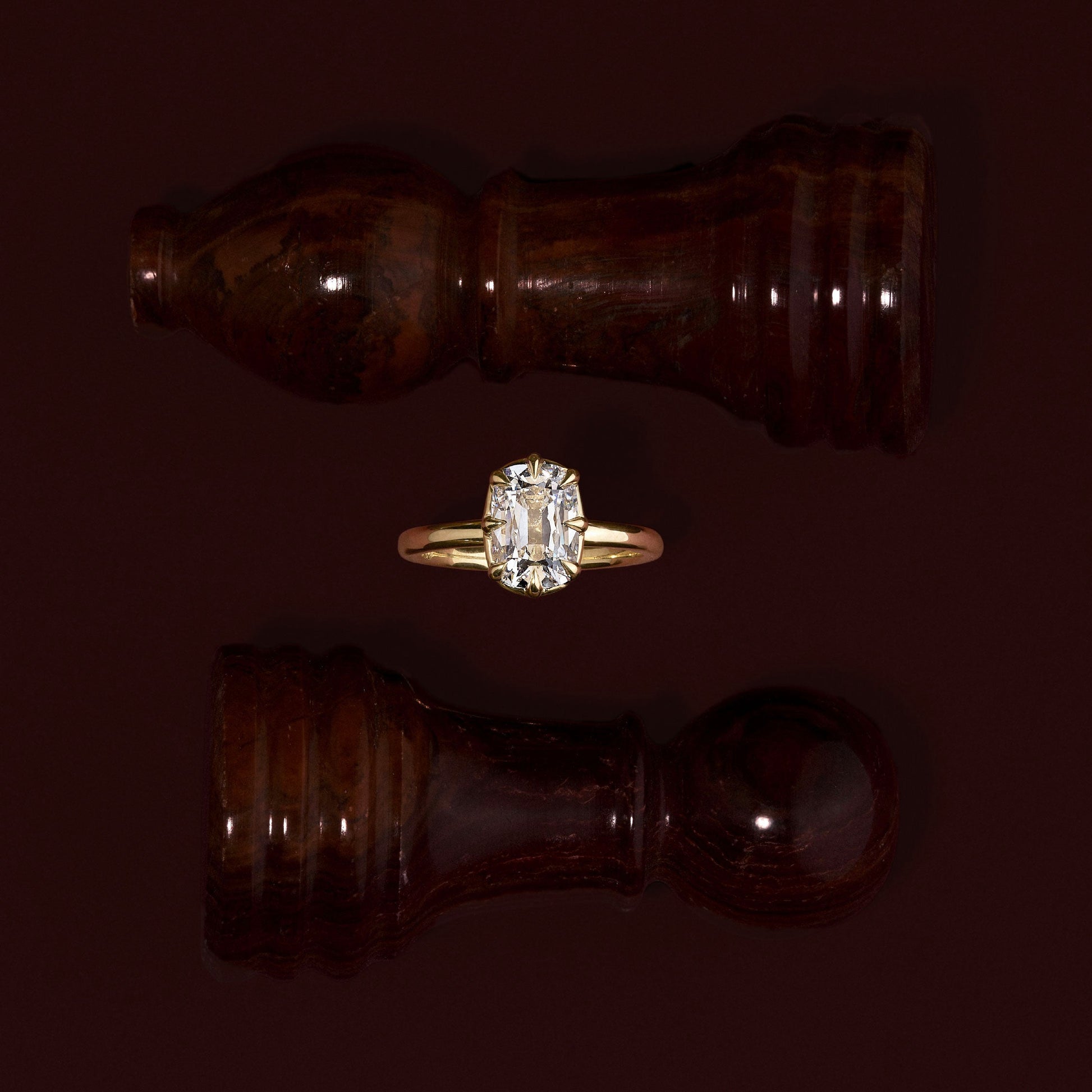 Solitaire-Oval Lab Grown Diamond Engagement Ring