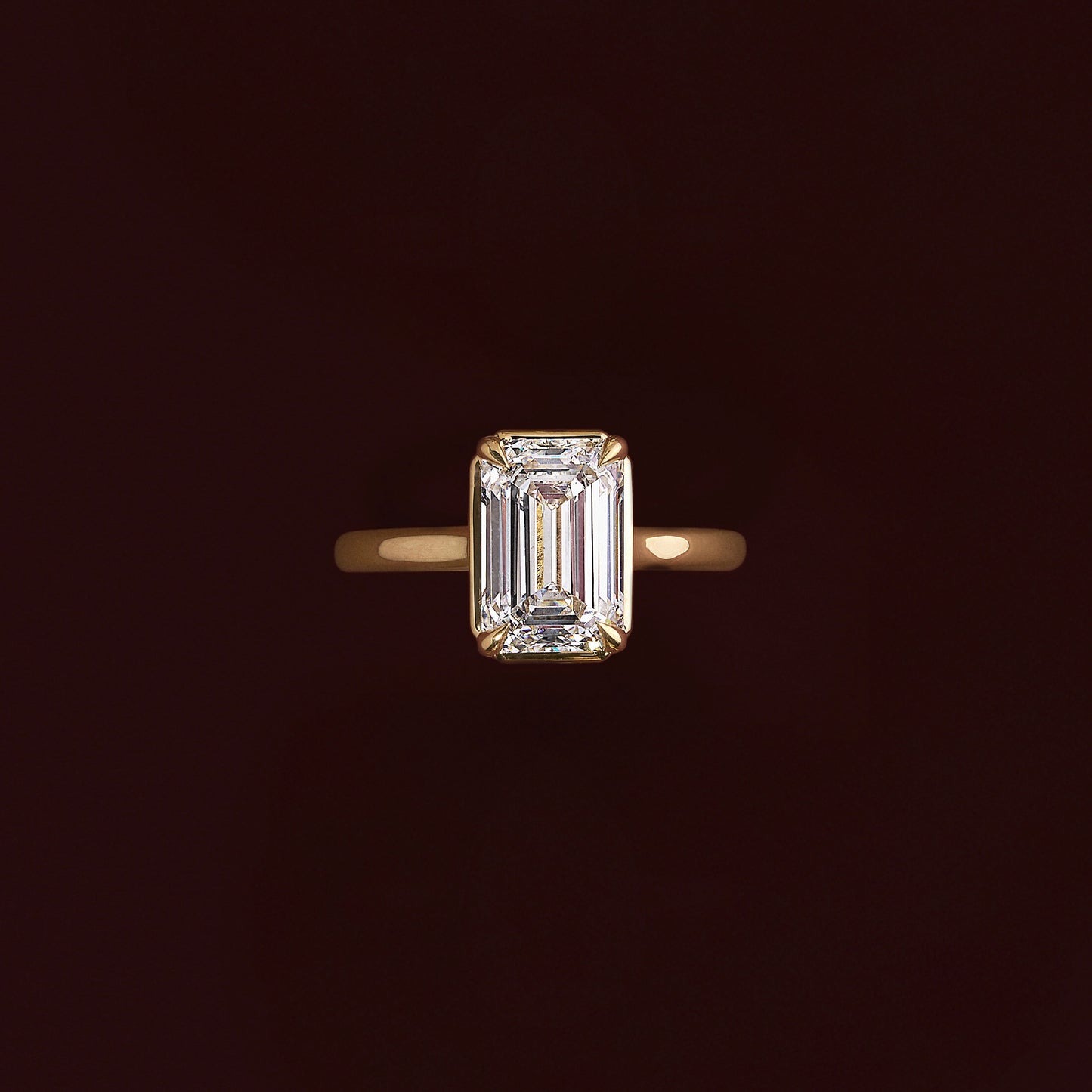 Solitaire-Oval Lab Grown Diamond Engagement Ring