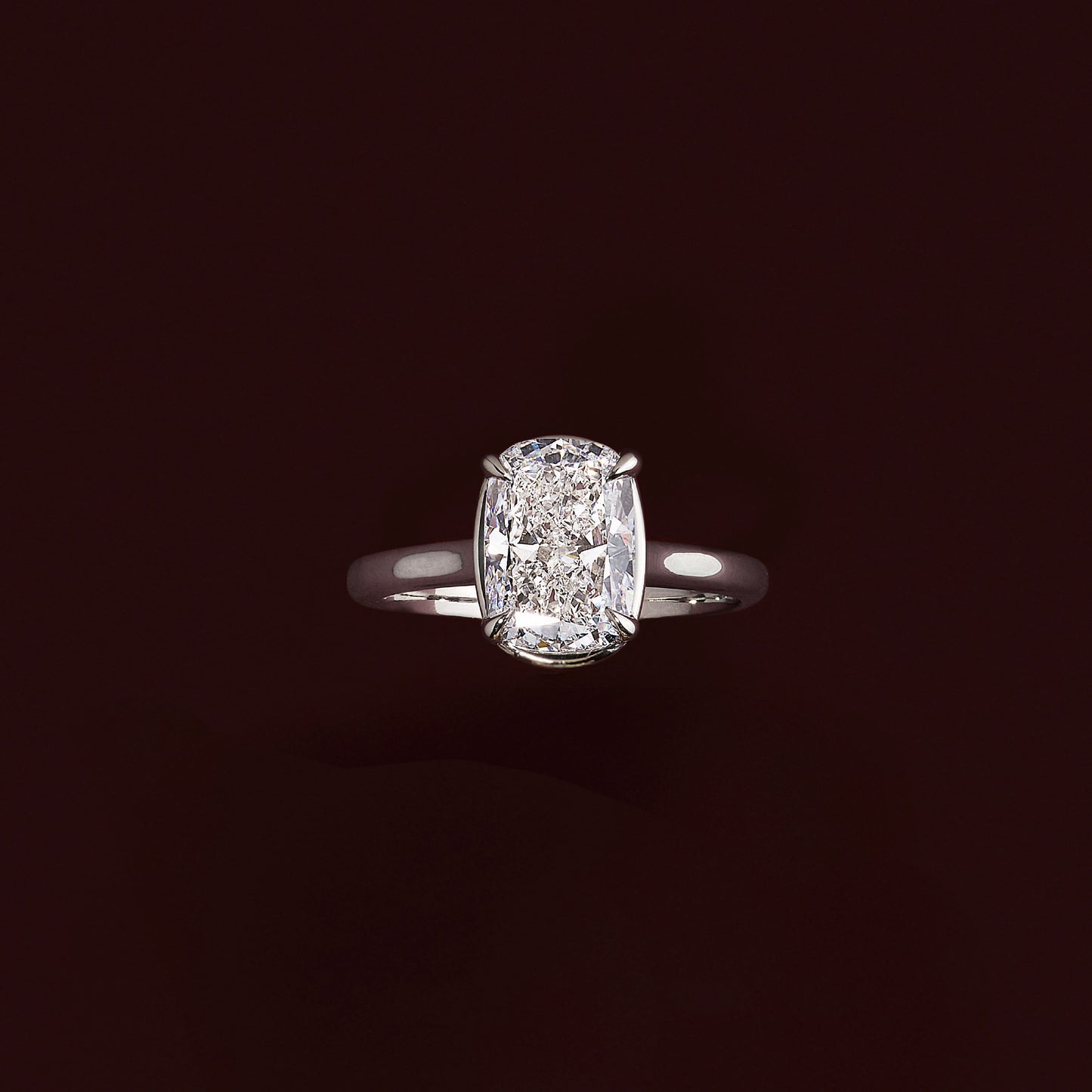 Solitaire-Oval Lab Grown Diamond Engagement Ring