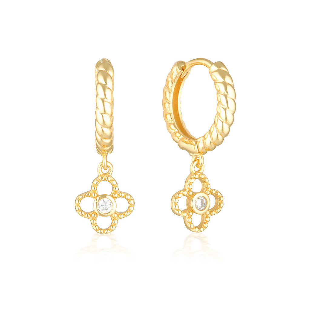 Floral Drop Earrings 10