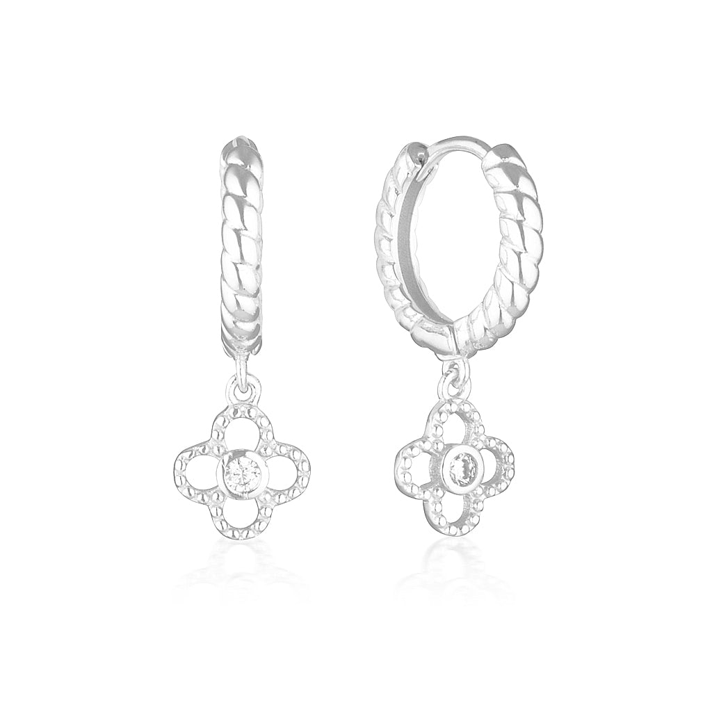 Floral Drop Earrings 1