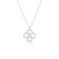 Load image into Gallery viewer, Elegant 0.2 TCW Round Lab-Grown Diamond Floral Necklace
