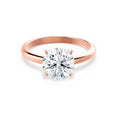 Load image into Gallery viewer, 1.20 CT Round Lab-Grown Diamond Solitaire Engagement Ring
