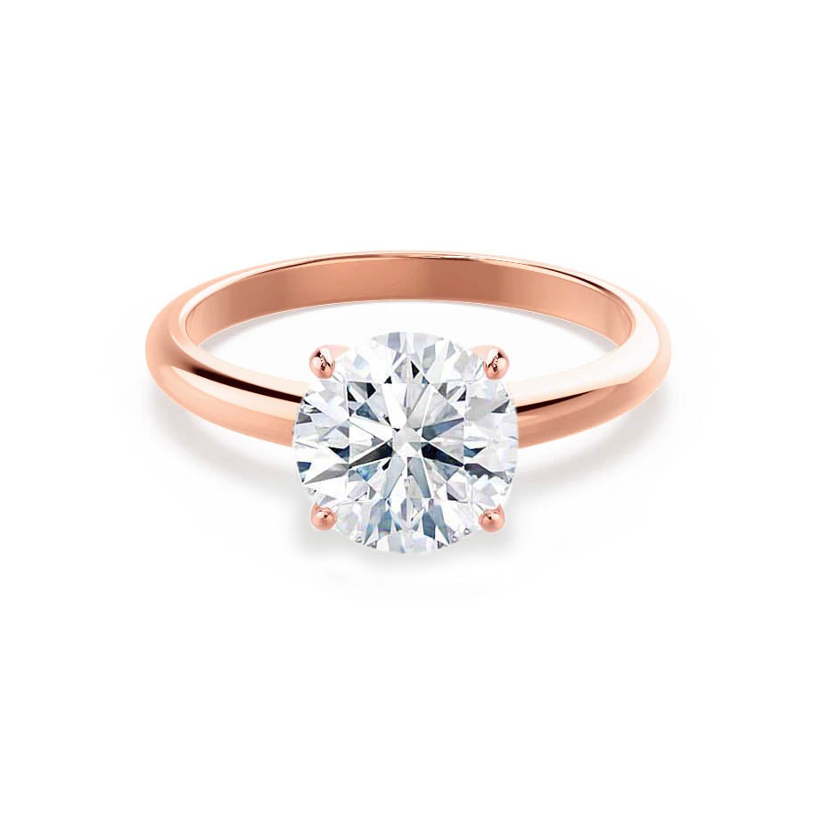 1.20 CT Round Lab-Grown Diamond Solitaire Engagement Ring 1