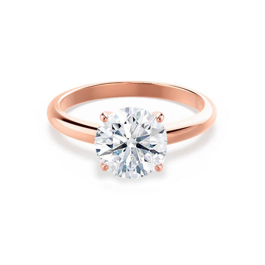 1.20 CT Round Lab-Grown Diamond Solitaire Engagement Ring