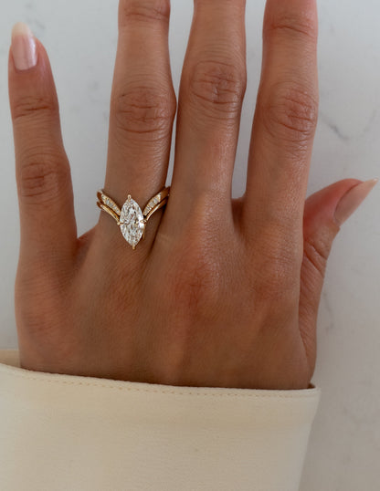 Eternity- 0.50 CT Round Lab Grown Diamond Wedding Band