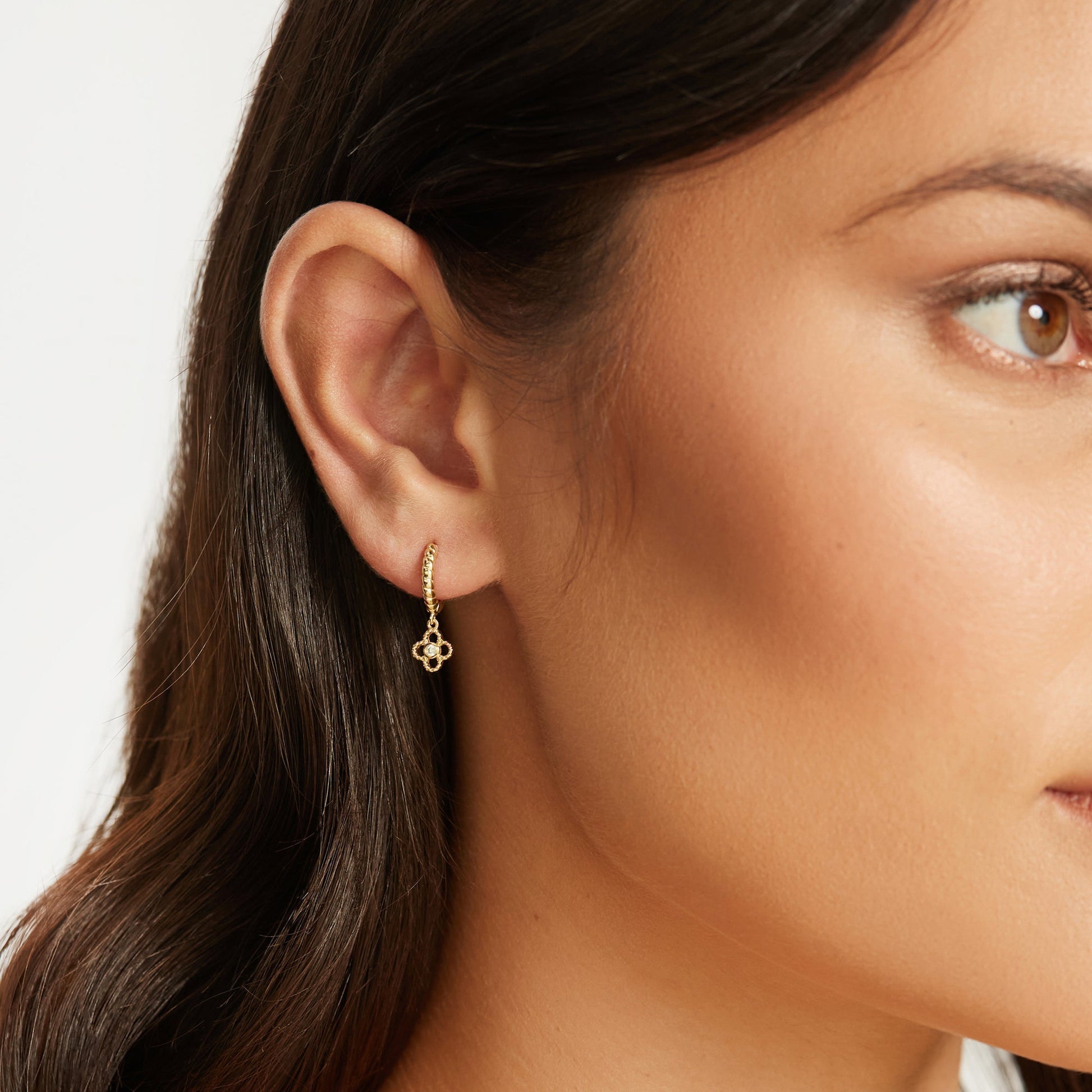 Floral Drop Earrings 8