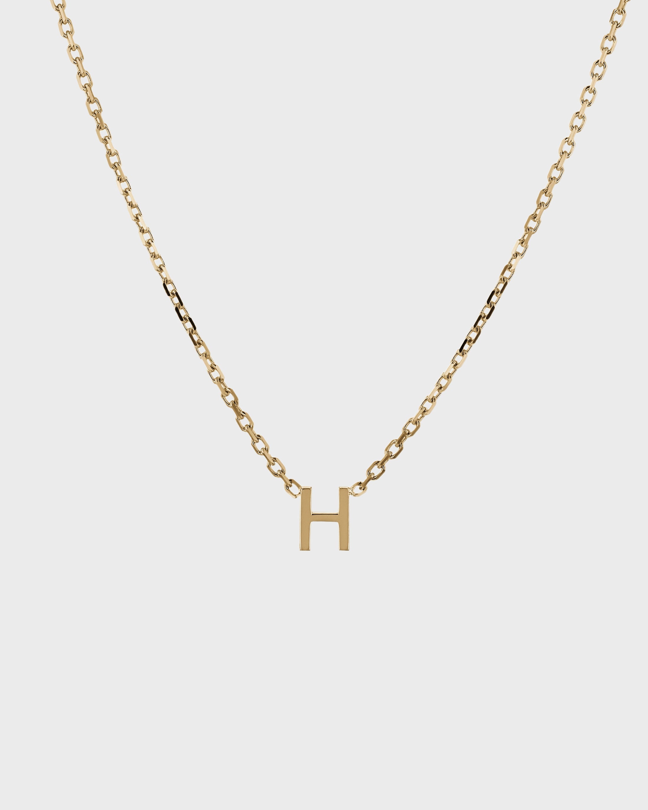 Elegant Gold Initial Choker Necklace