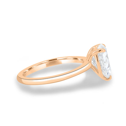 1.80 CT Pear-Shaped Lab Diamond Solitaire Engagement Ring 7