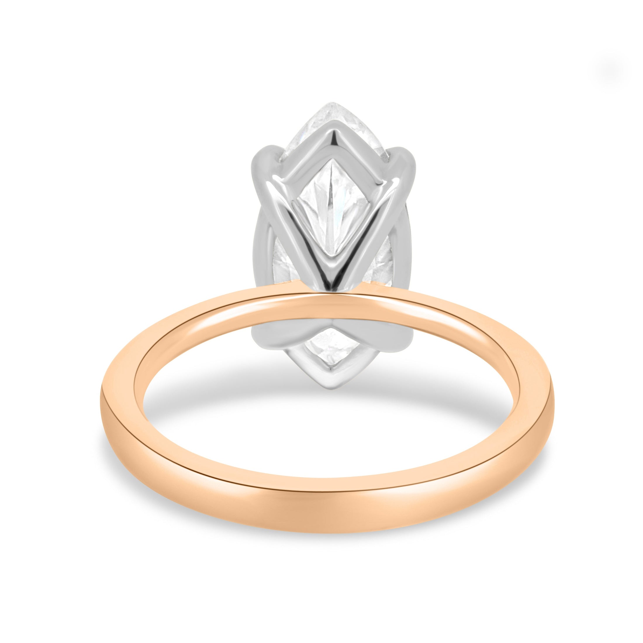 1.5 CT Marquise-Cut Lab-Grown Diamond Solitaire Engagement Ring