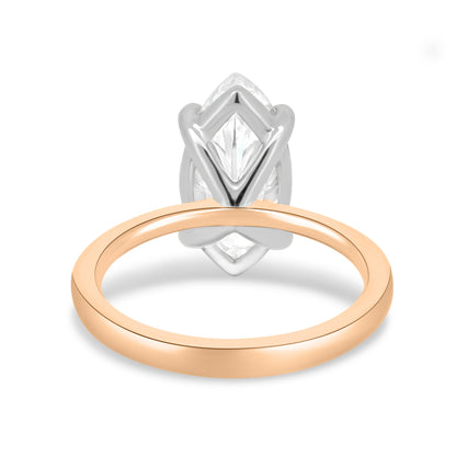 1.5 CT Marquise-Cut Lab-Grown Diamond Solitaire Engagement Ring 9
