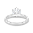 Load image into Gallery viewer, 1.80 CT Round Lab-Grown Diamond Engagement Ring with Pavé Band
